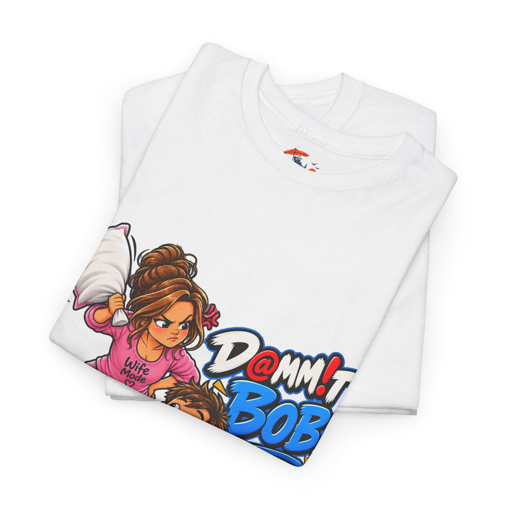 “Damn It Bob!” Couple Gaming Pillow Fight T-Shirt