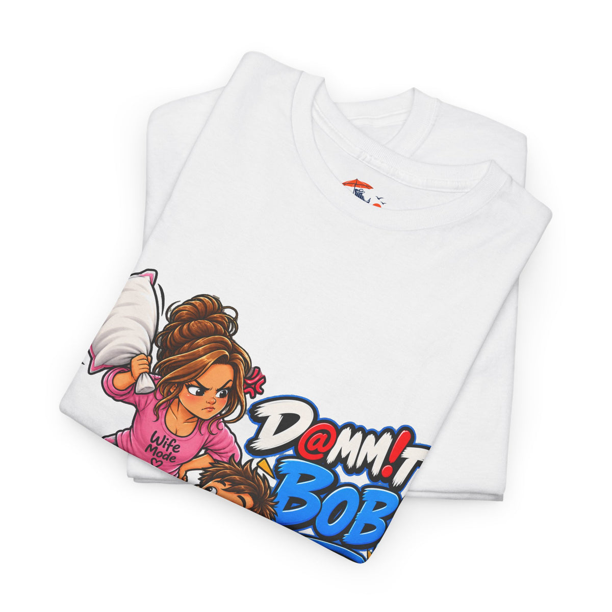 “Damn It Bob!” Couple Gaming Pillow Fight T-Shirt