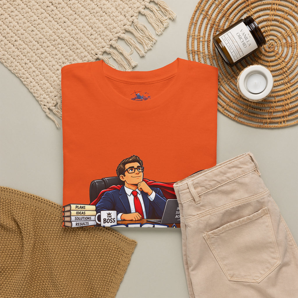 Best Boss Ever T‑Shirt — Personalized "Our Fearless Leader" Gift for Bosses (Add Name)