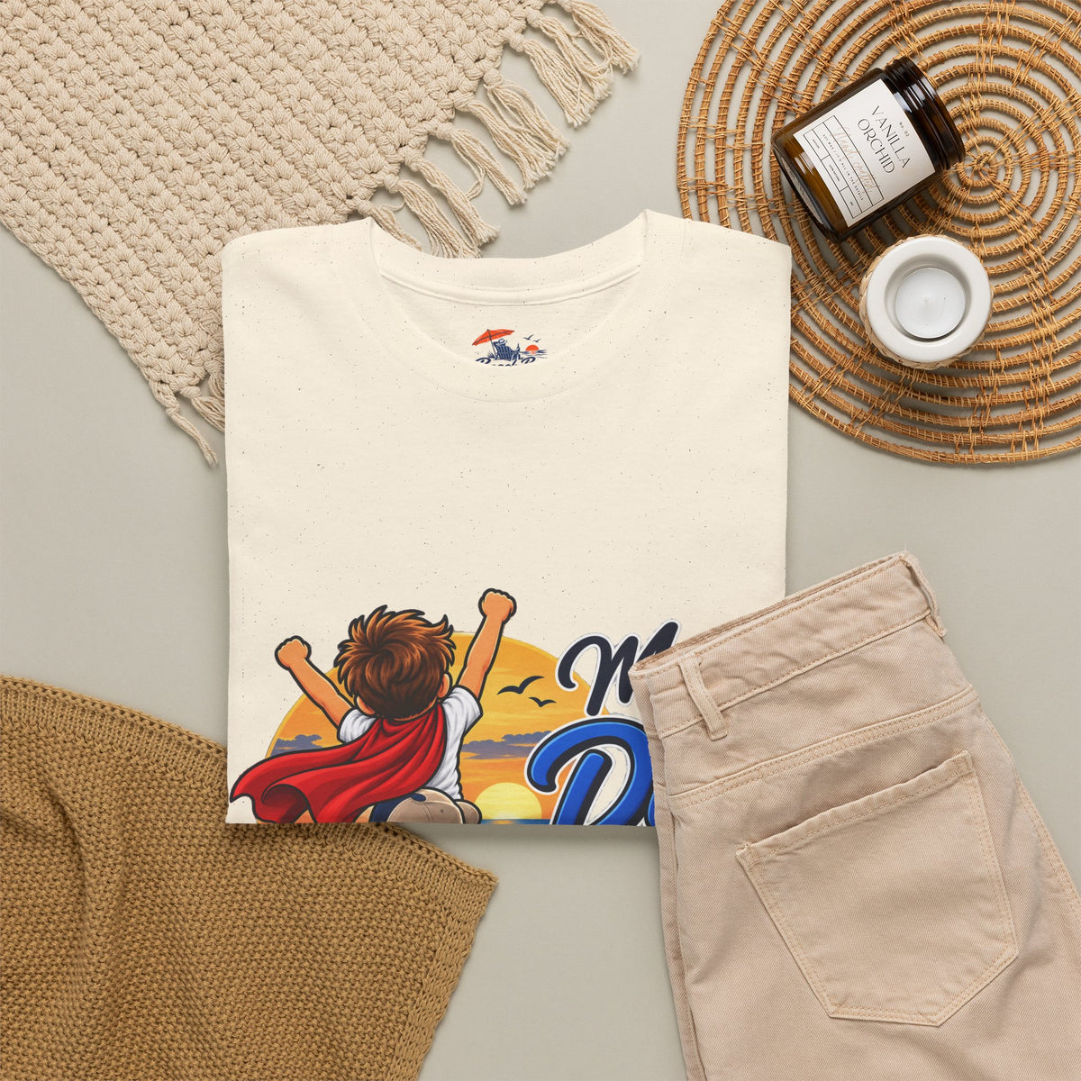My Dad Is My Hero T-Shirt — Father & Child Superhero Tee for Father’s Day