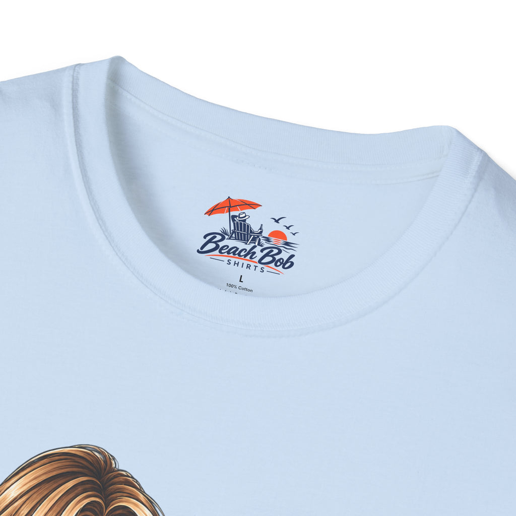 Not Just a Pretty Face T-Shirt — Cute Girly Desk Graphic Tee for Students & Creatives
