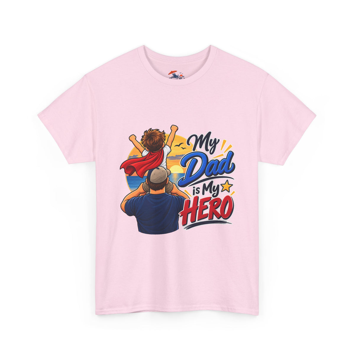 My Dad Is My Hero T-Shirt — Father & Child Superhero Tee for Father’s Day