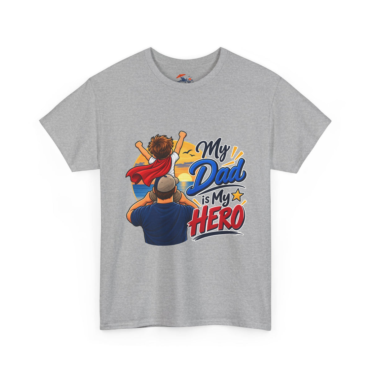 My Dad Is My Hero T-Shirt — Father & Child Superhero Tee for Father’s Day