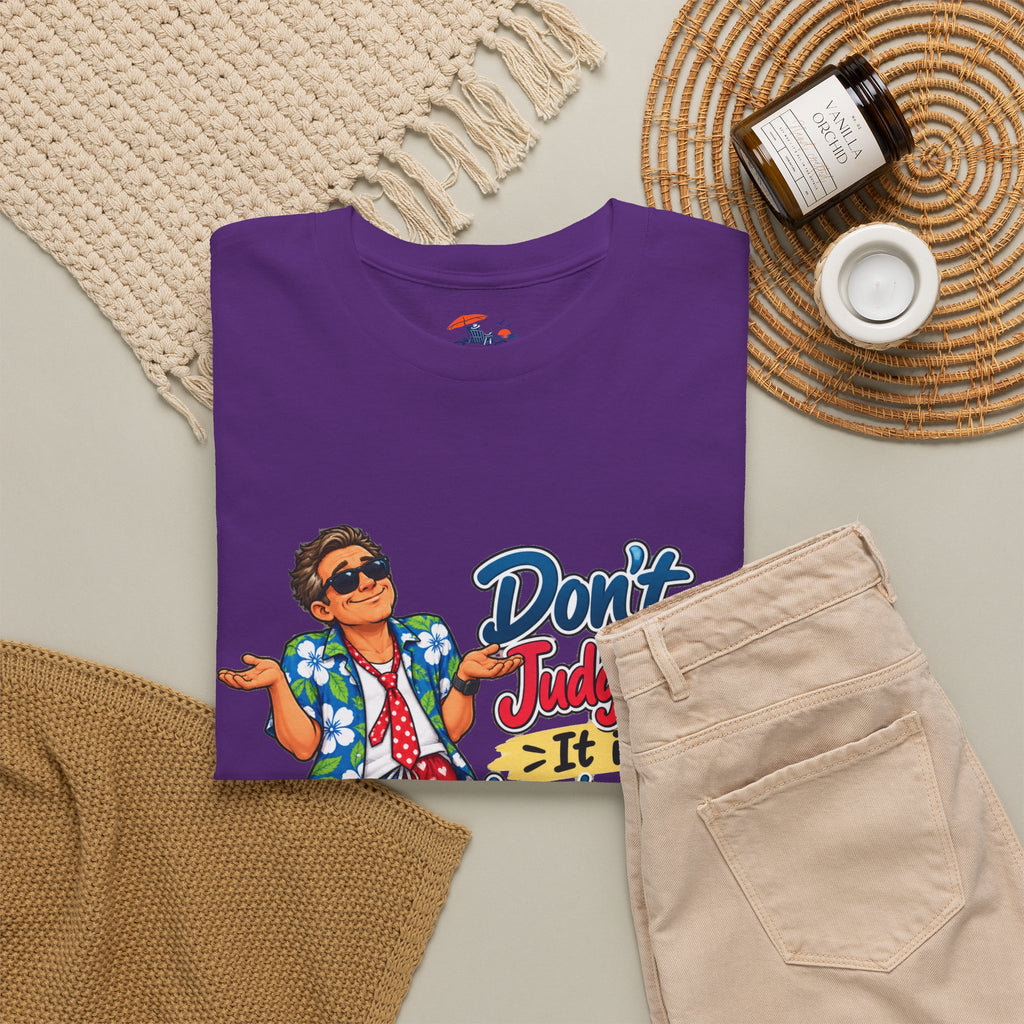 Laundry Day T‑Shirt — "Don't Judge Me, It’s Laundry Day!" Casual Graphic Tee