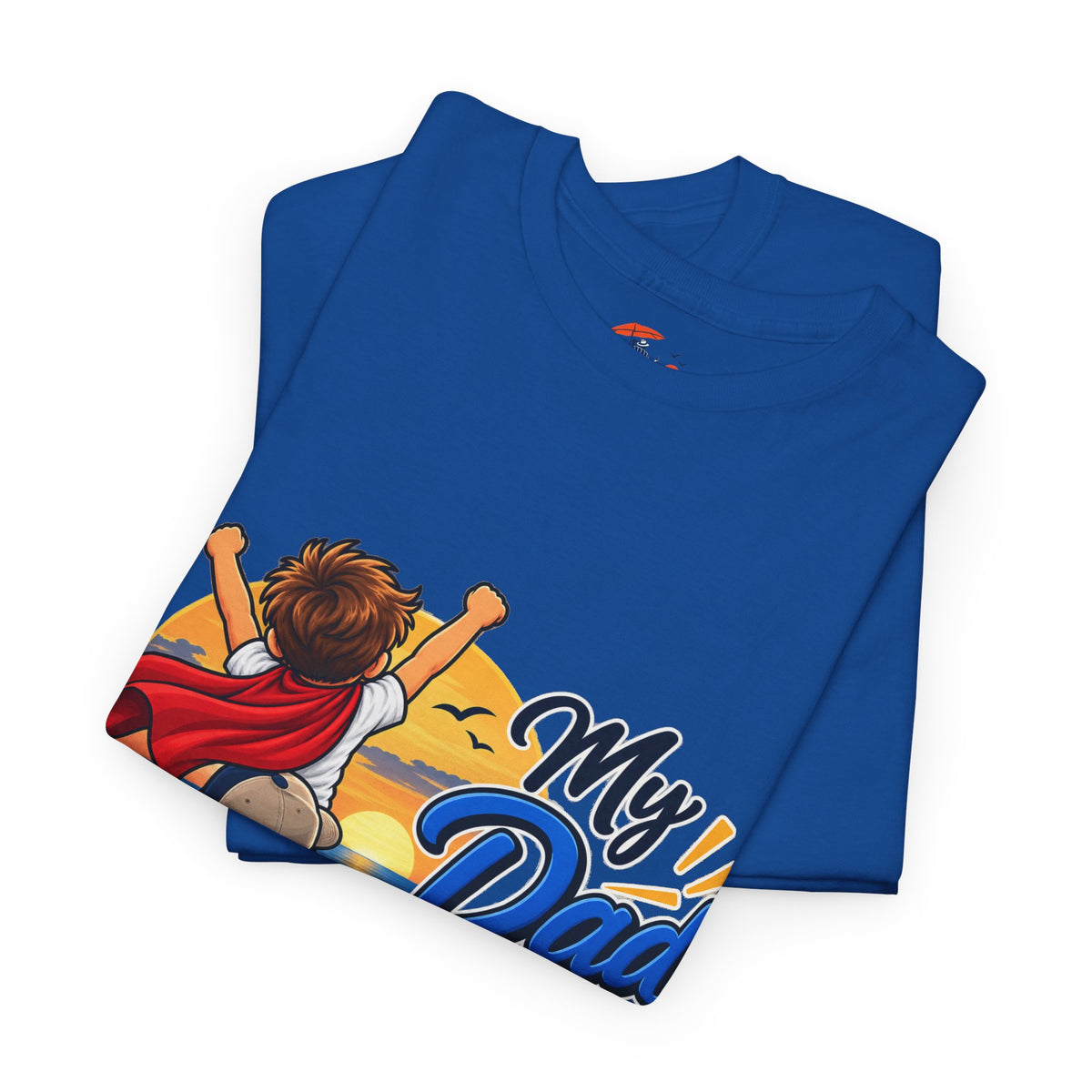 My Dad Is My Hero T-Shirt — Father & Child Superhero Tee for Father’s Day