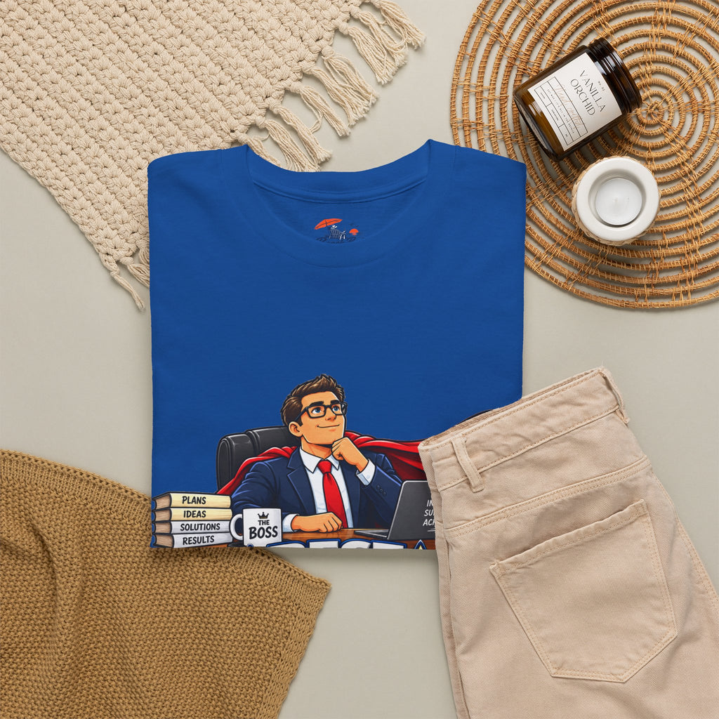 Best Boss Ever T‑Shirt — Personalized "Our Fearless Leader" Gift for Bosses (Add Name)