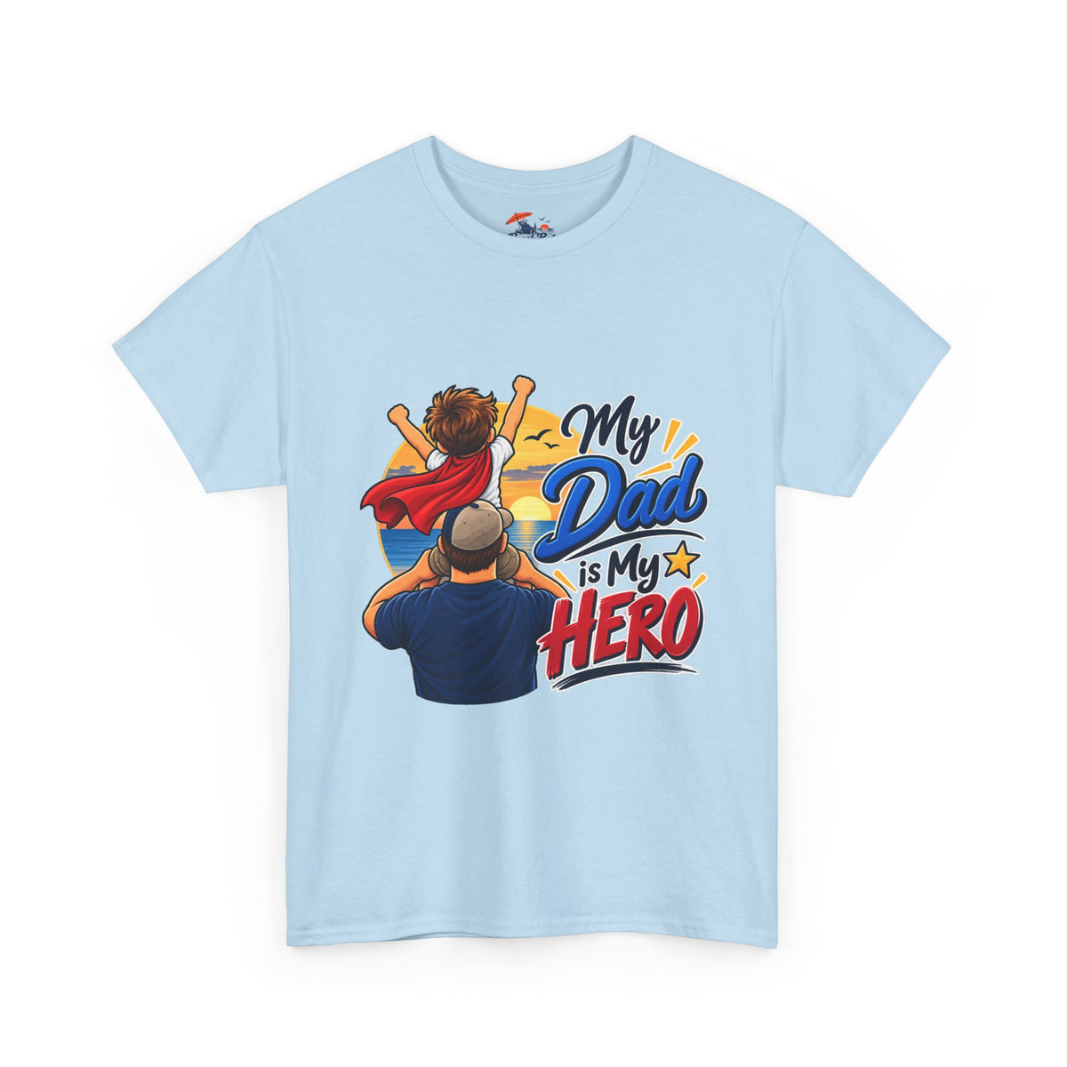 My Dad Is My Hero T-Shirt — Father & Child Superhero Tee for Father’s Day