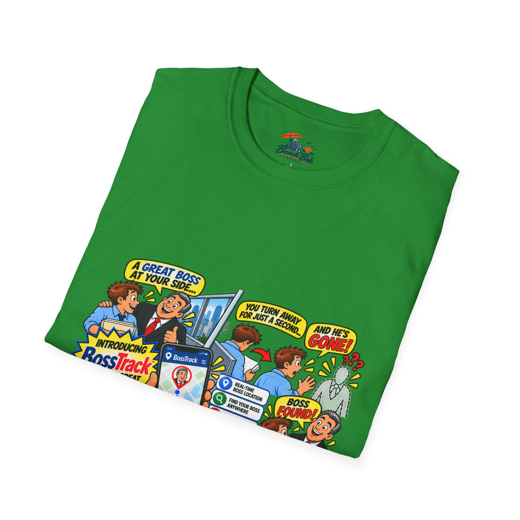 Funny Boss Tracker T-Shirt