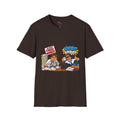 Hero Friday vs Fired Monday Funny Graphic T‑Shirt