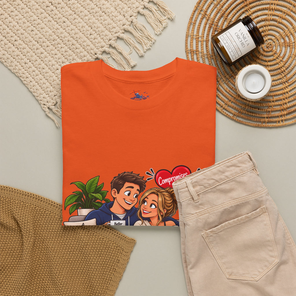 Relationship Advice Graphic Tee — “Think of What the Other Person Wants, Not Just What You Want”
