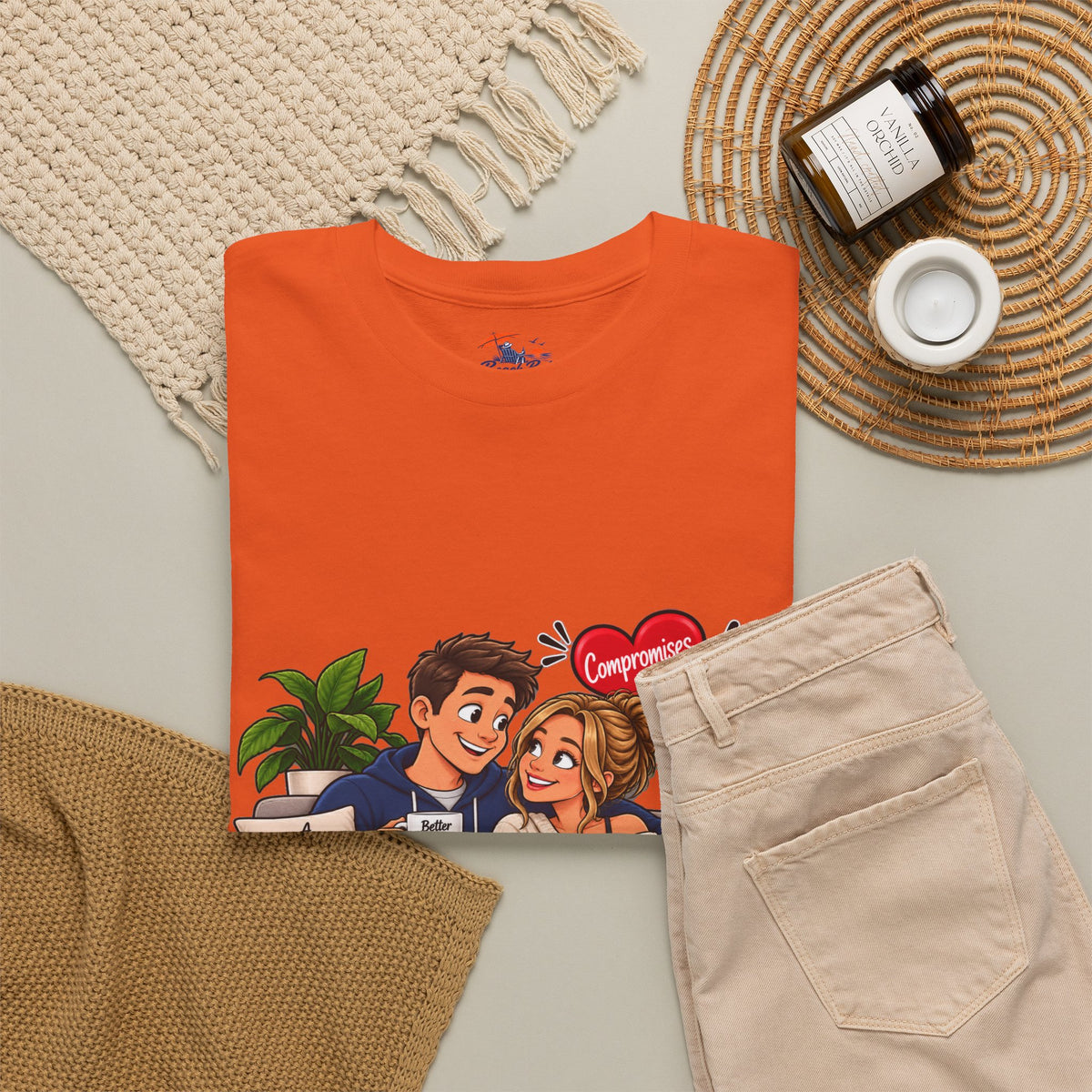 Relationship Advice Graphic Tee — “Think of What the Other Person Wants, Not Just What You Want”