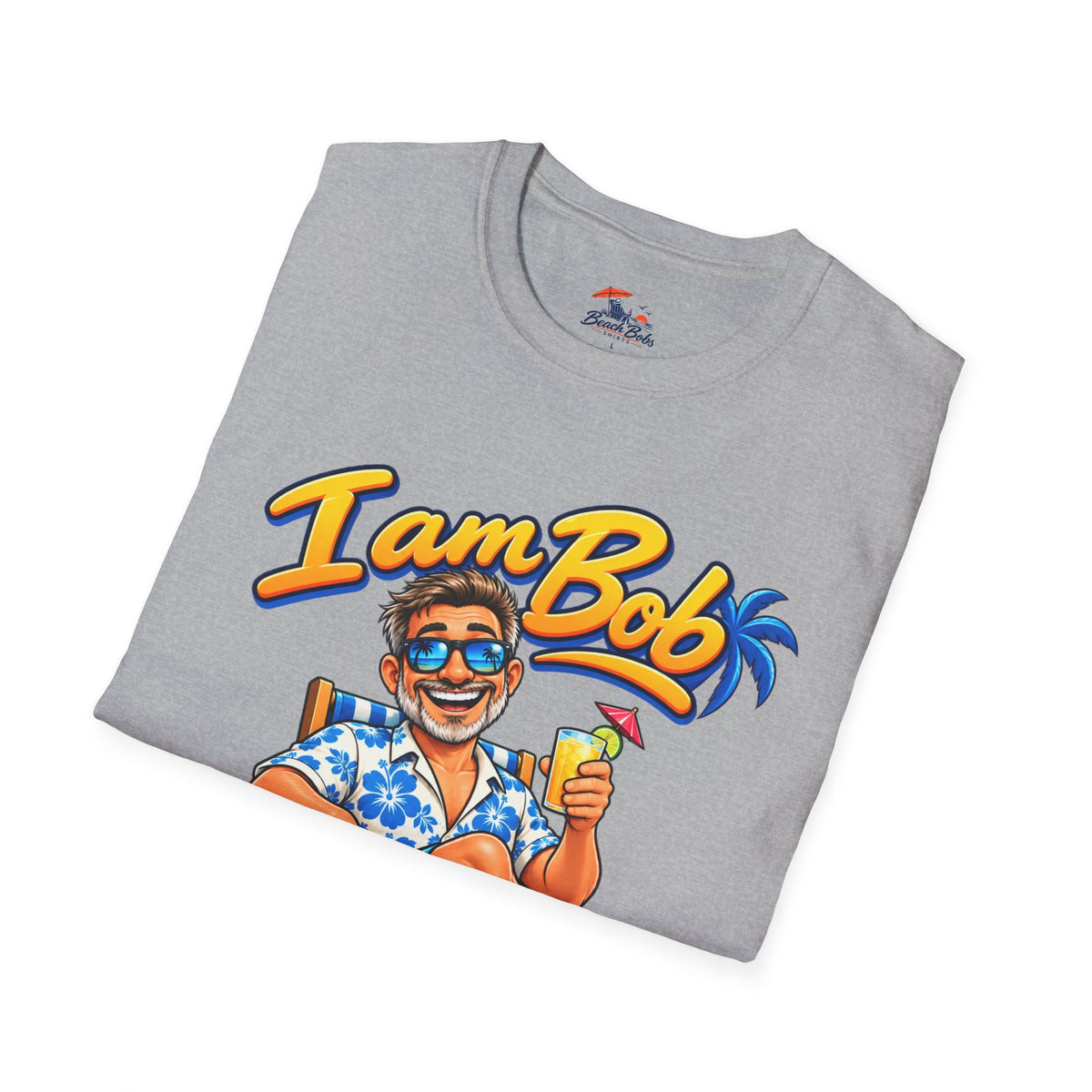 I am Bob Softstyle T-Shirt (No Back)