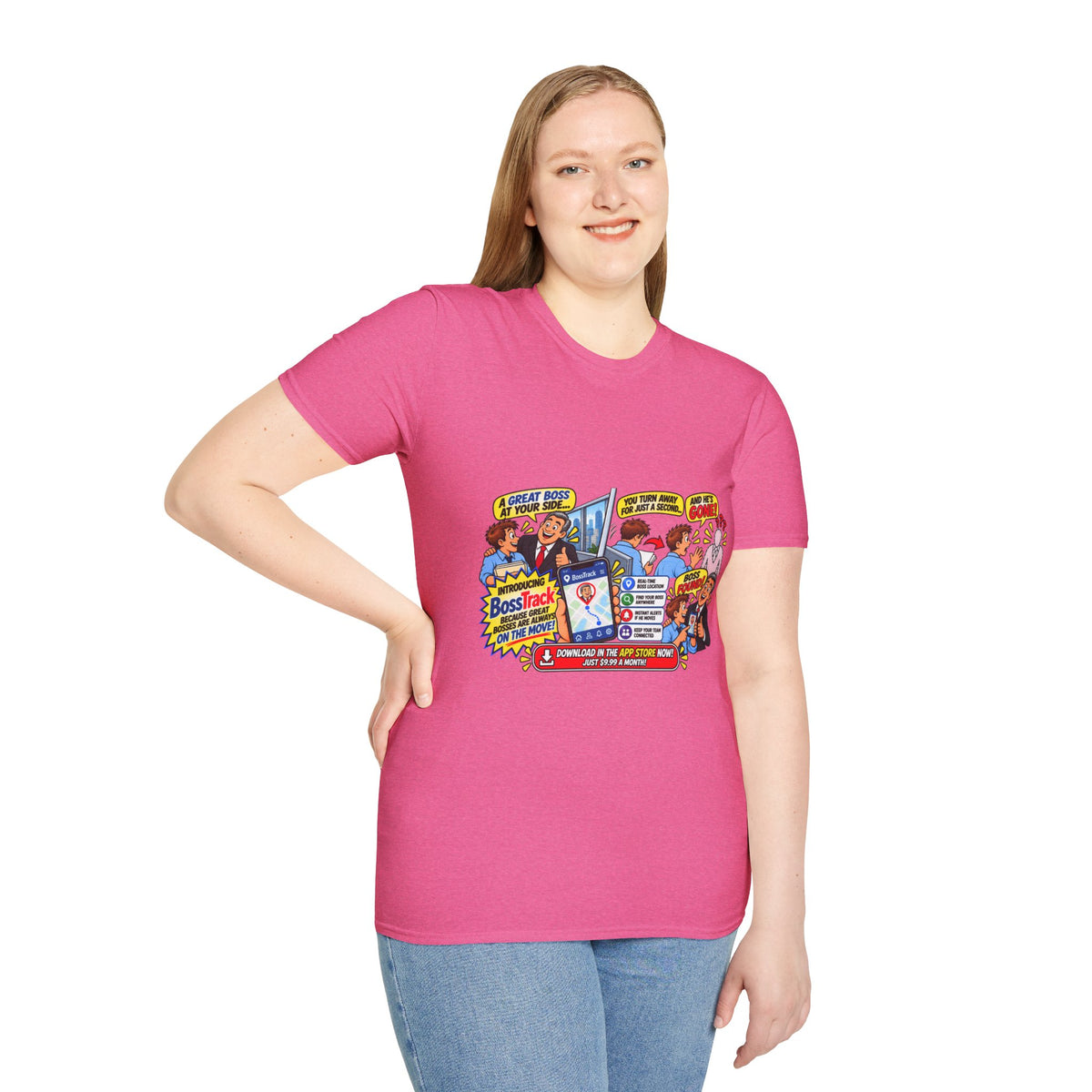 Funny Boss Tracker T-Shirt