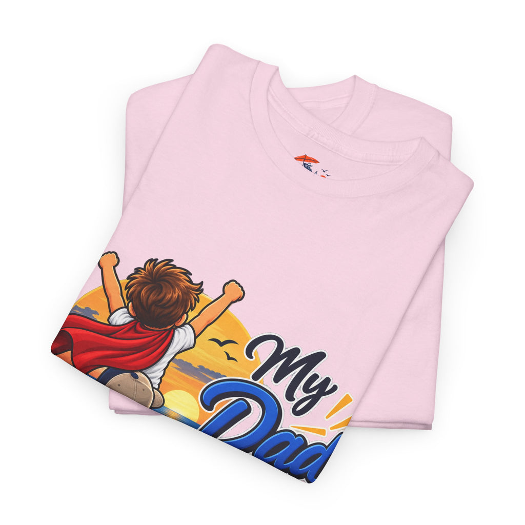My Dad Is My Hero T-Shirt — Father & Child Superhero Tee for Father’s Day