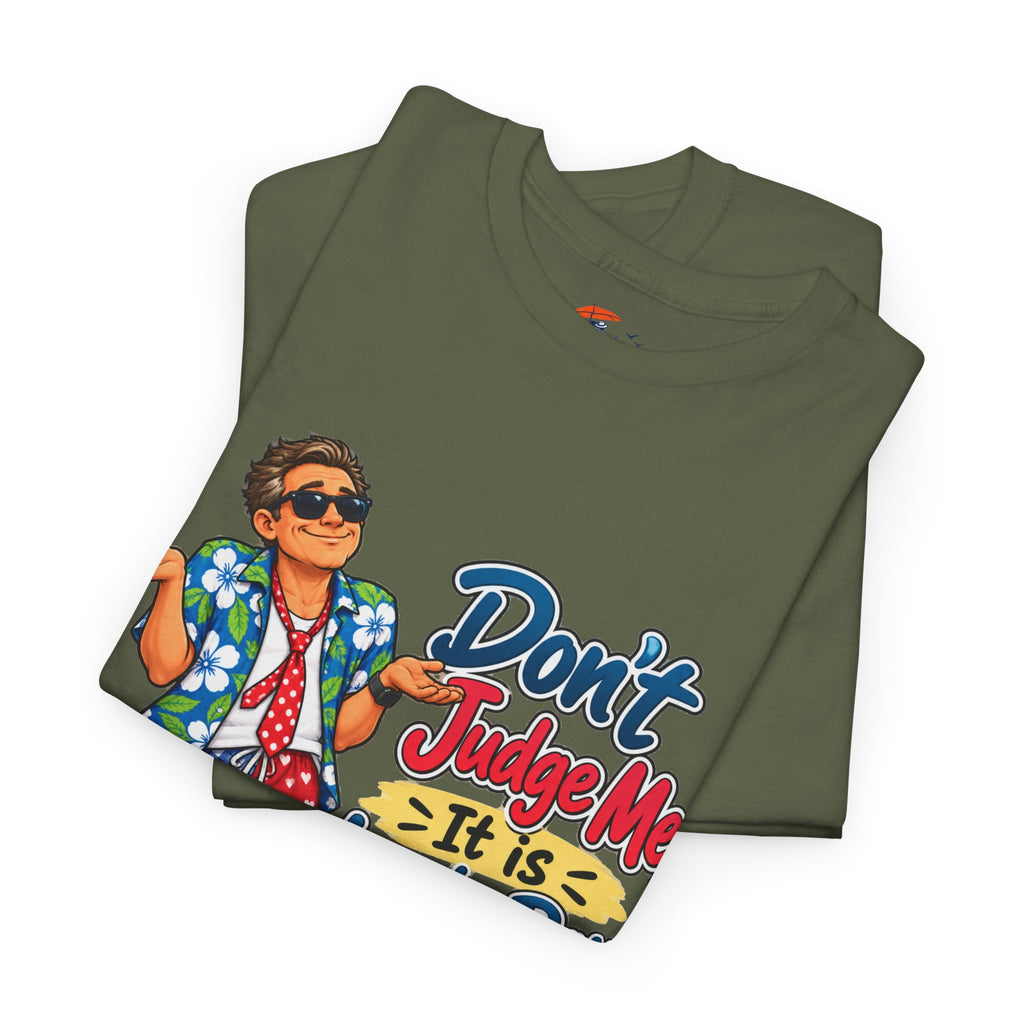 Laundry Day T‑Shirt — "Don't Judge Me, It’s Laundry Day!" Casual Graphic Tee