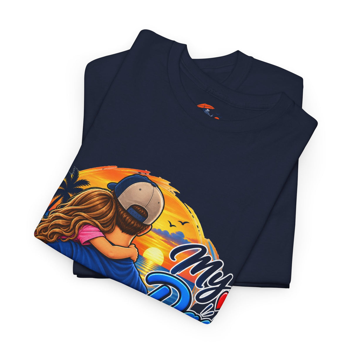 Dad & Daughter Tee — "My Dad Is My Hero" Father's Day T-Shirt