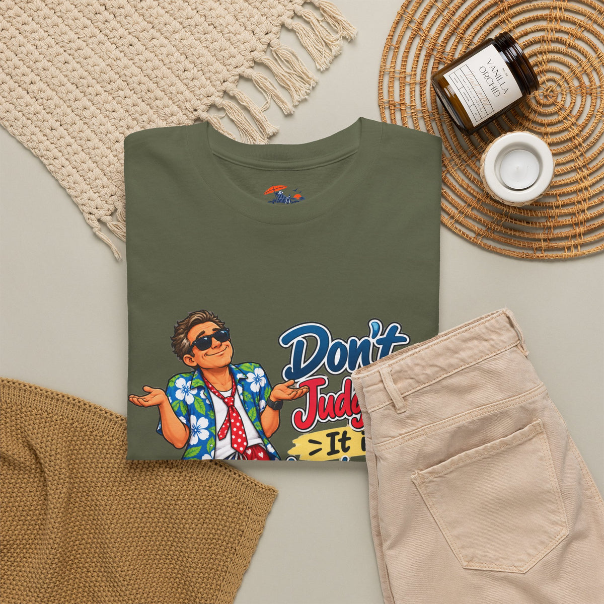 Laundry Day T‑Shirt — "Don't Judge Me, It’s Laundry Day!" Casual Graphic Tee