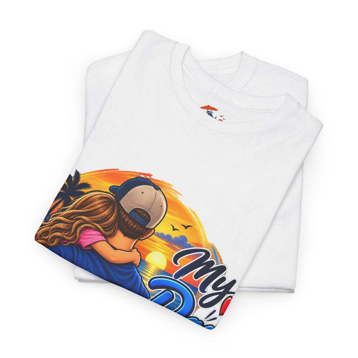 Dad & Daughter Tee — "My Dad Is My Hero" Father's Day T-Shirt