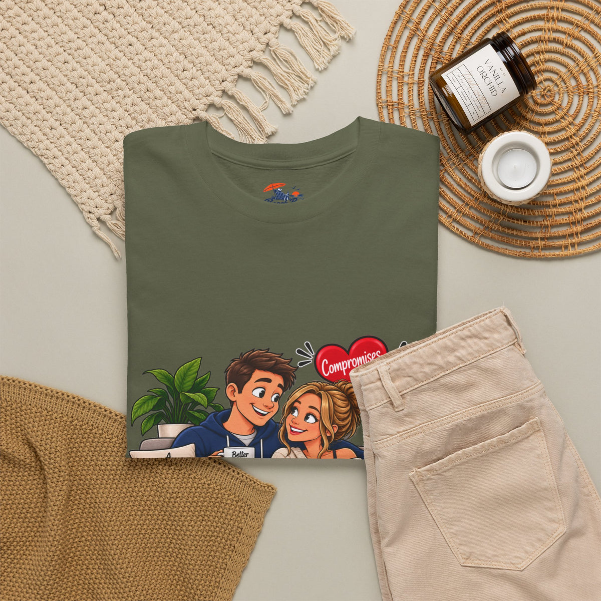 Relationship Advice Graphic Tee — “Think of What the Other Person Wants, Not Just What You Want”
