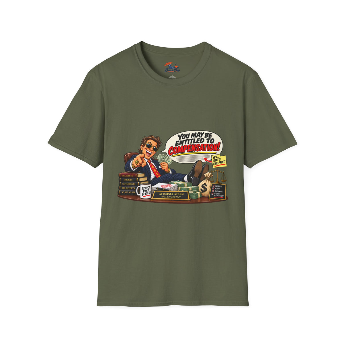 Funny Lawyer Graphic Tee