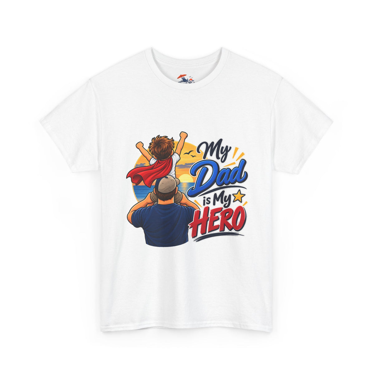 My Dad Is My Hero T-Shirt — Father & Child Superhero Tee for Father’s Day