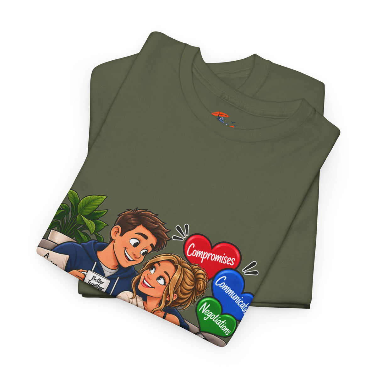 Relationship Advice Graphic Tee — “Think of What the Other Person Wants, Not Just What You Want”