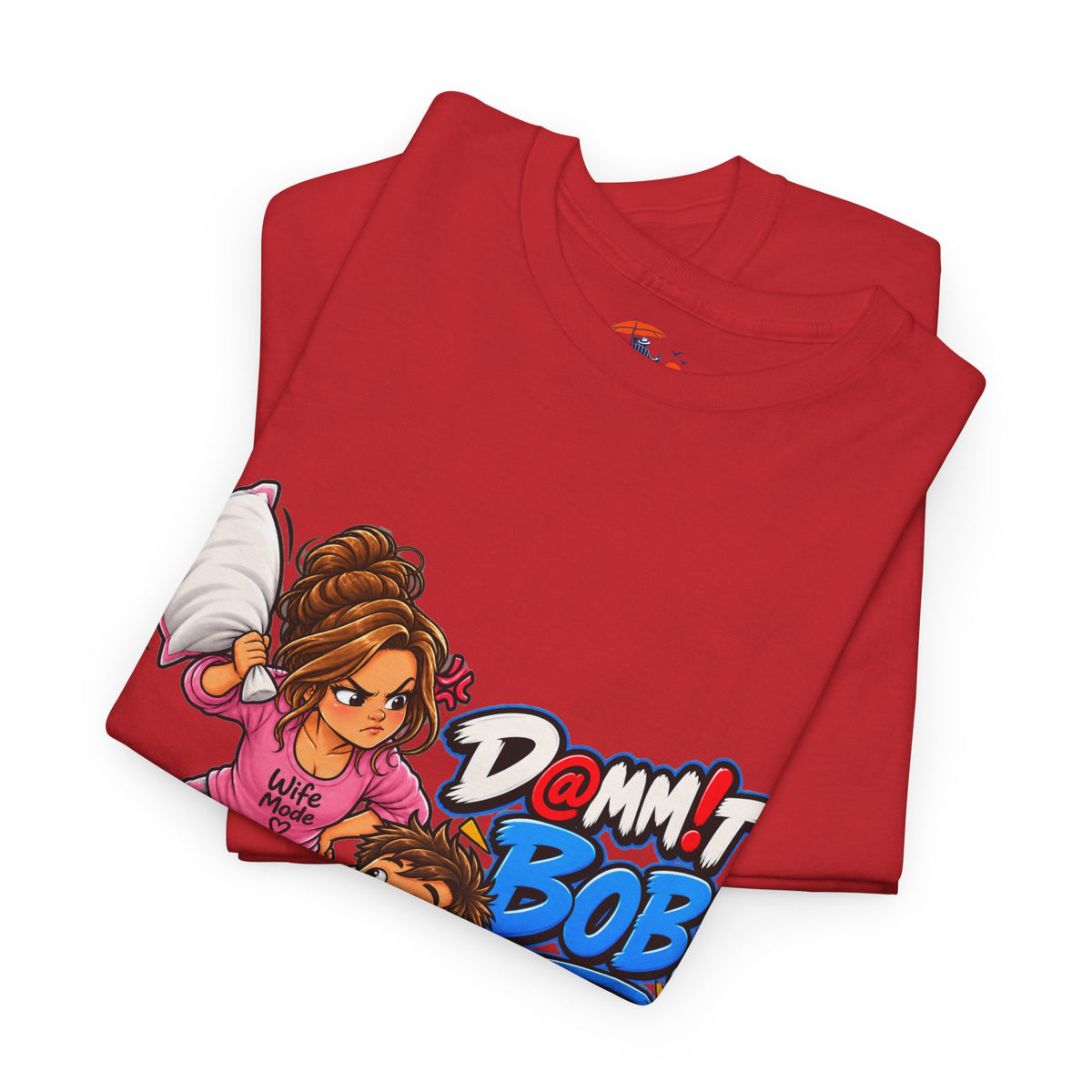“Damn It Bob!” Couple Gaming Pillow Fight T-Shirt