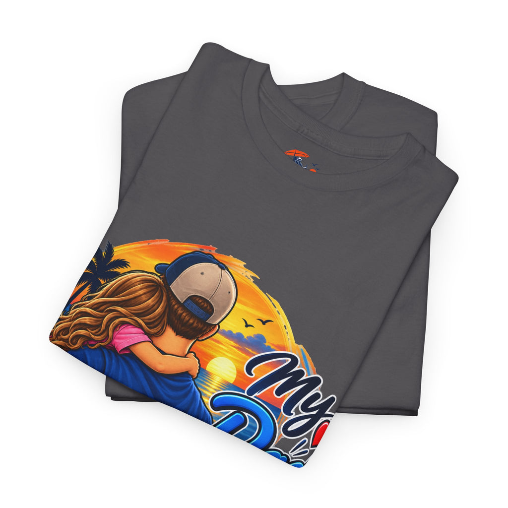 Dad & Daughter Tee — "My Dad Is My Hero" Father's Day T-Shirt