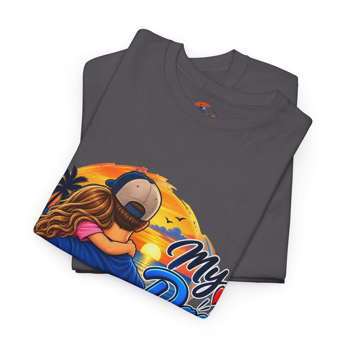 Dad & Daughter Tee — "My Dad Is My Hero" Father's Day T-Shirt
