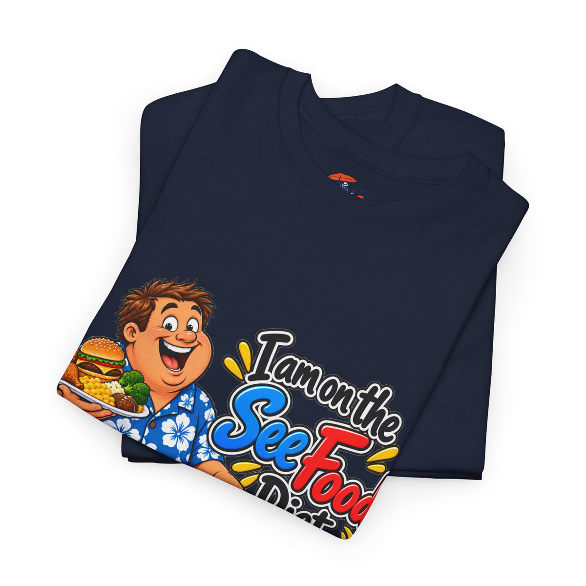 See Food Diet T-Shirt – Funny Seafood Buffet Tee