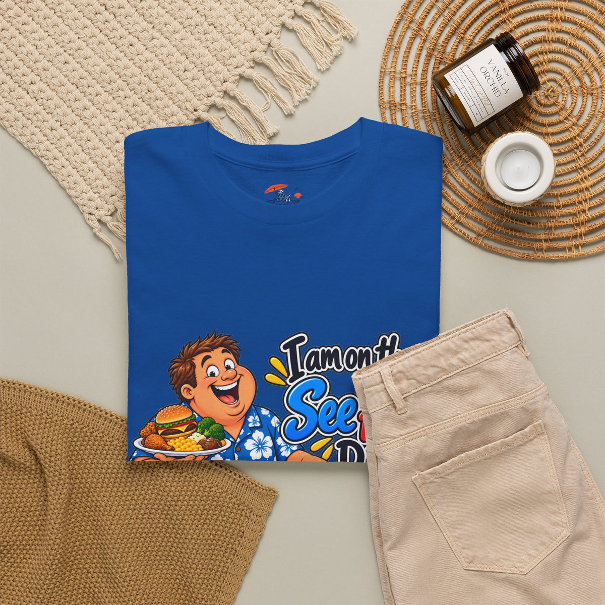 See Food Diet T-Shirt – Funny Seafood Buffet Tee