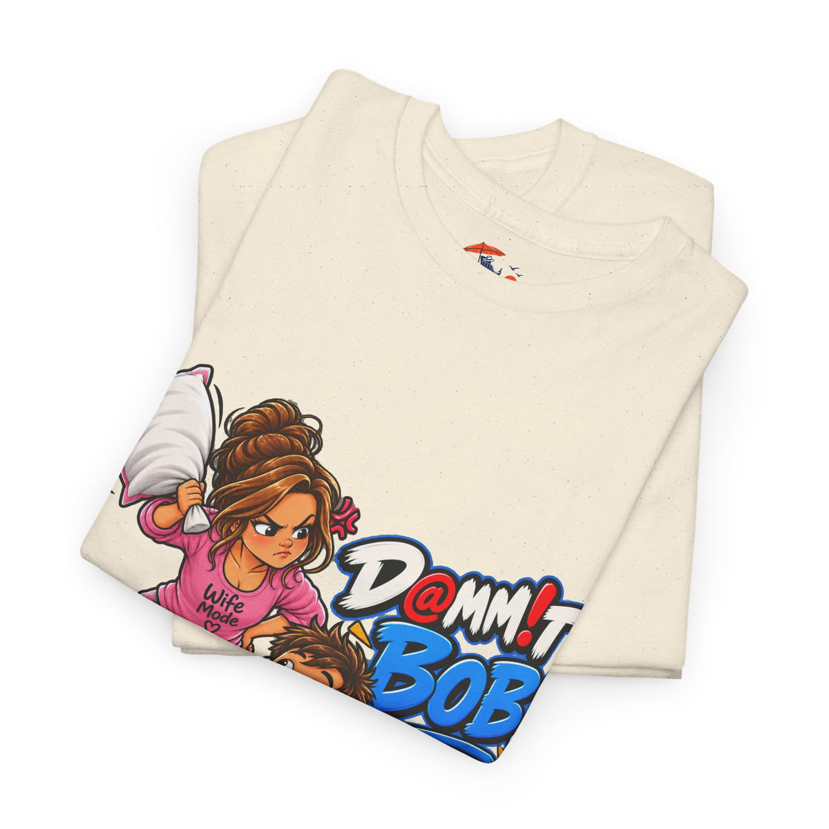 “Damn It Bob!” Couple Gaming Pillow Fight T-Shirt