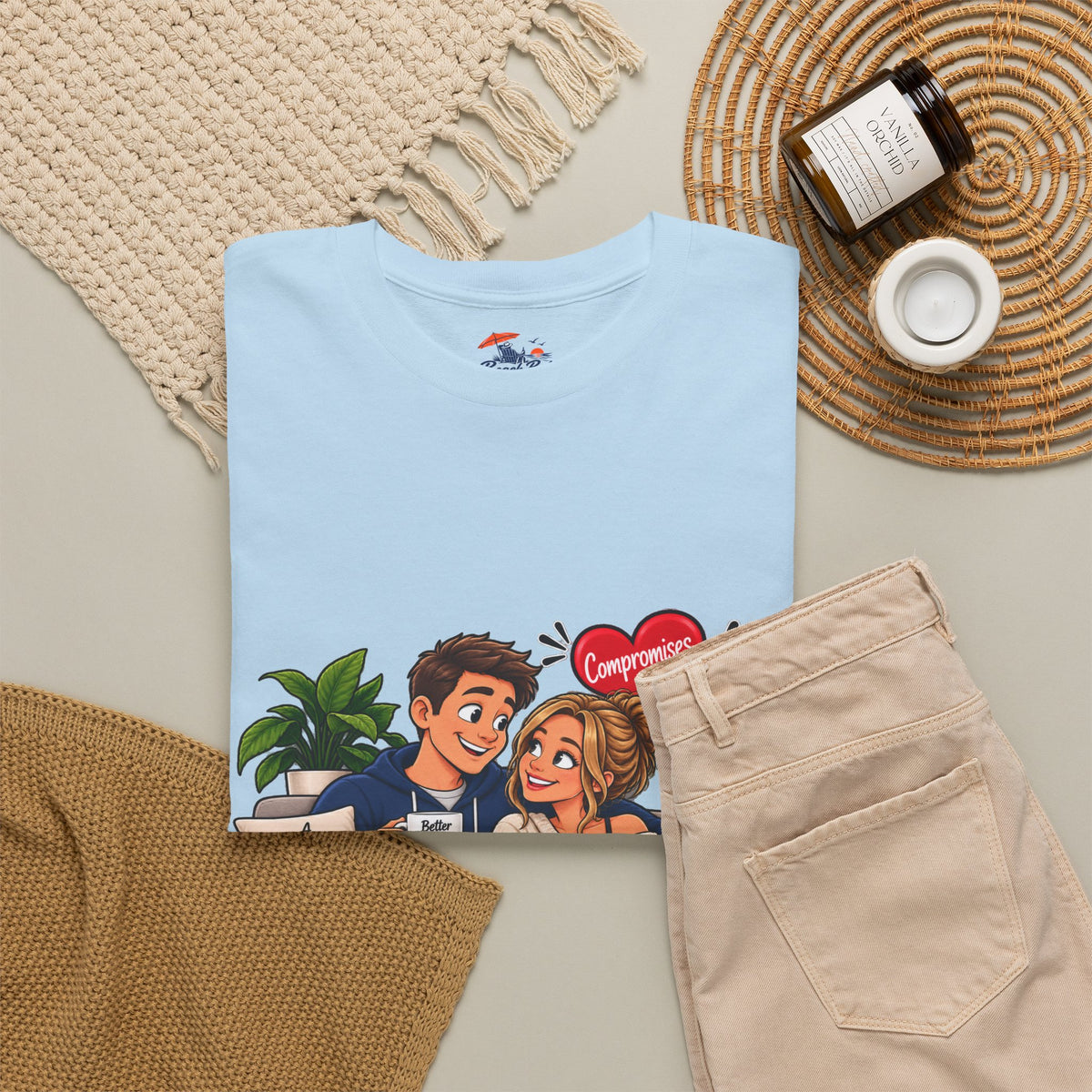 Relationship Advice Graphic Tee — “Think of What the Other Person Wants, Not Just What You Want”