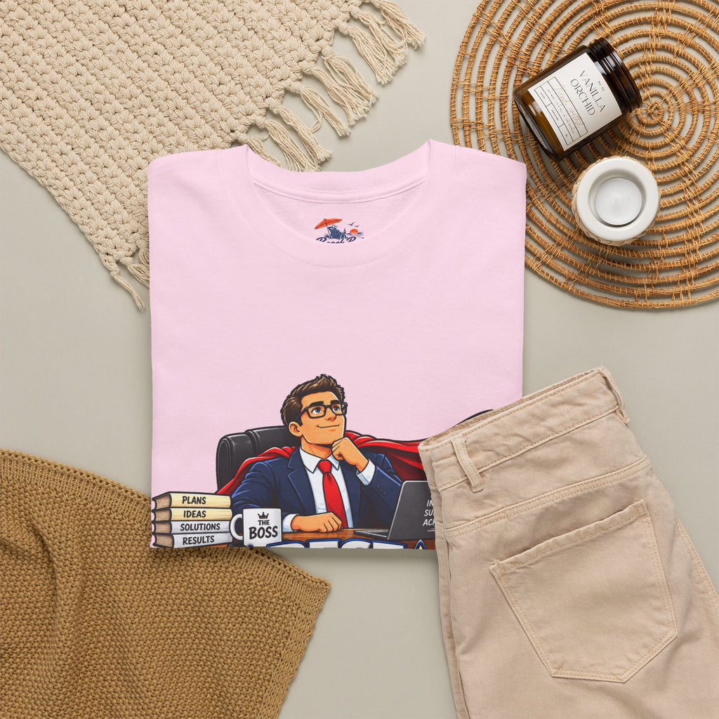 Best Boss Ever T‑Shirt — Personalized "Our Fearless Leader" Gift for Bosses (Add Name)