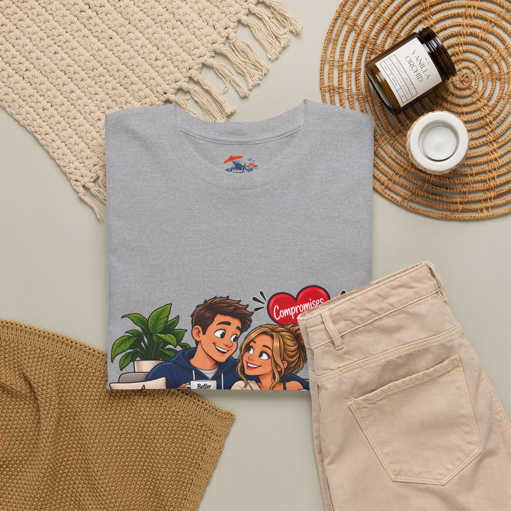 Relationship Advice Graphic Tee — “Think of What the Other Person Wants, Not Just What You Want”