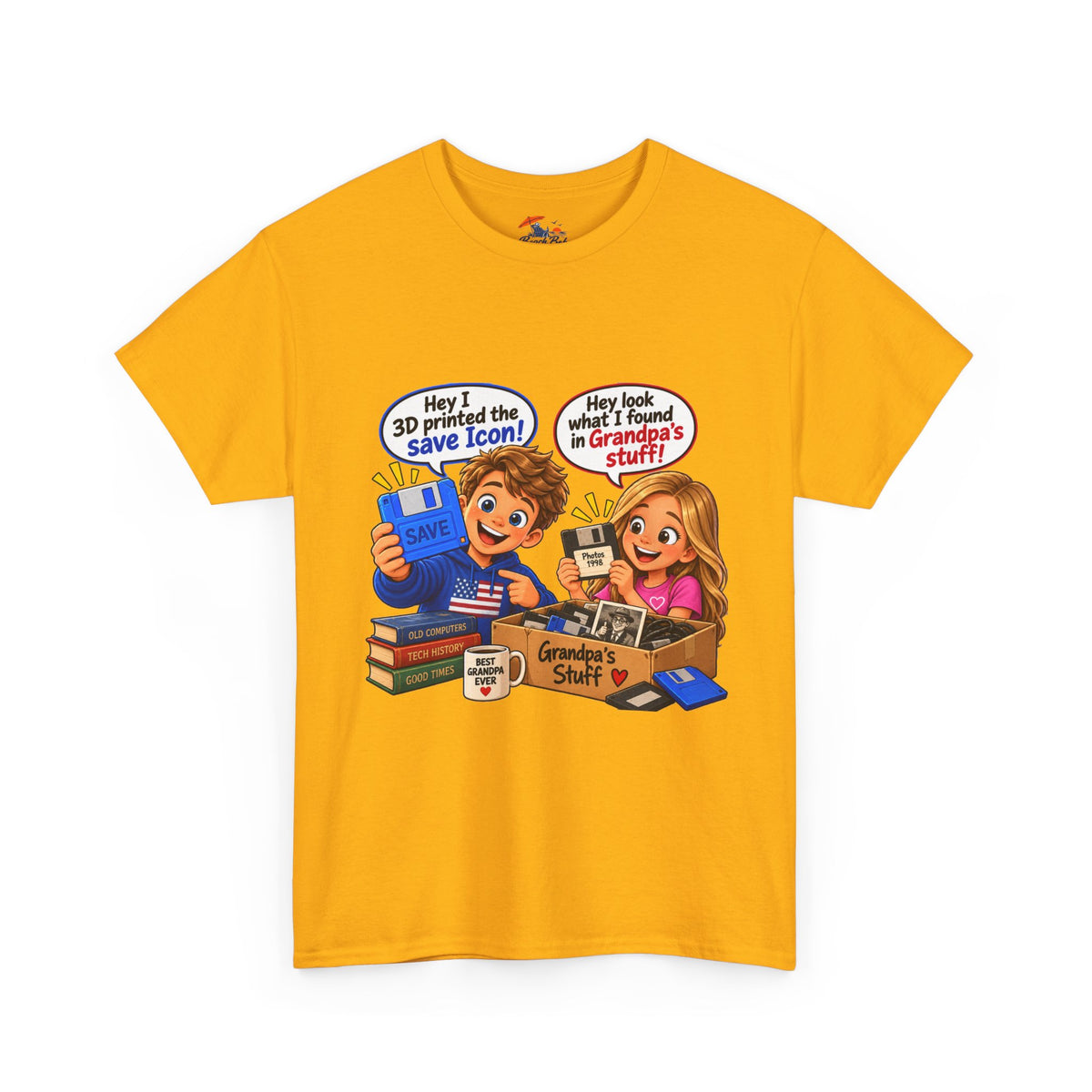 Best Grandpa - Grandpa’s Stuff Funny T‑Shirt