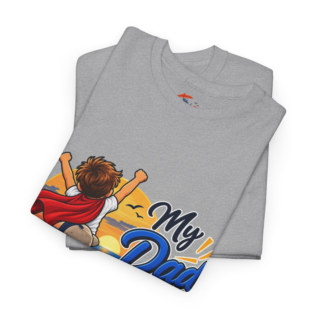My Dad Is My Hero T-Shirt — Father & Child Superhero Tee for Father’s Day