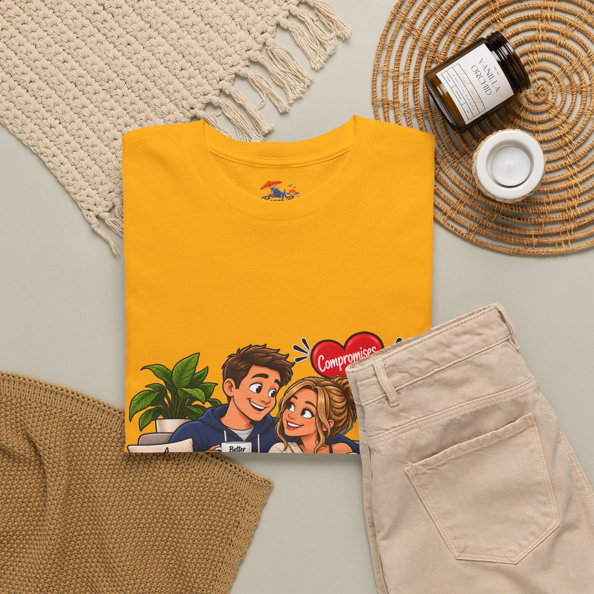 Relationship Advice Graphic Tee — “Think of What the Other Person Wants, Not Just What You Want”