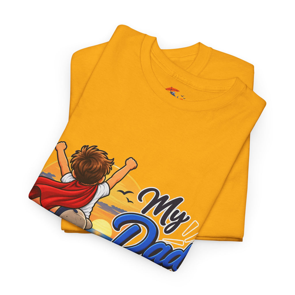 My Dad Is My Hero T-Shirt — Father & Child Superhero Tee for Father’s Day