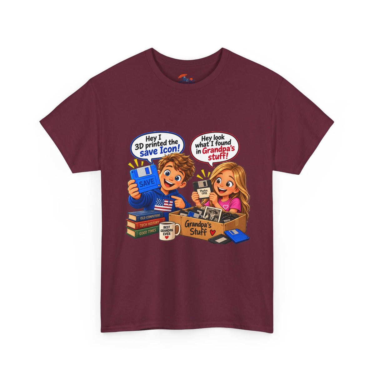 Best Grandpa - Grandpa’s Stuff Funny T‑Shirt