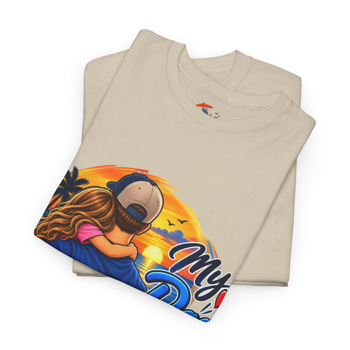 Dad & Daughter Tee — "My Dad Is My Hero" Father's Day T-Shirt
