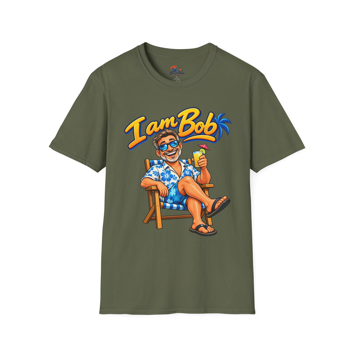 I am Bob Softstyle T-Shirt (No Back)