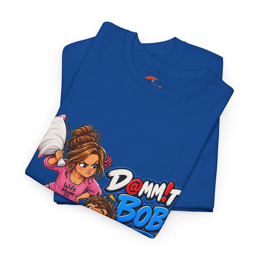 “Damn It Bob!” Couple Gaming Pillow Fight T-Shirt