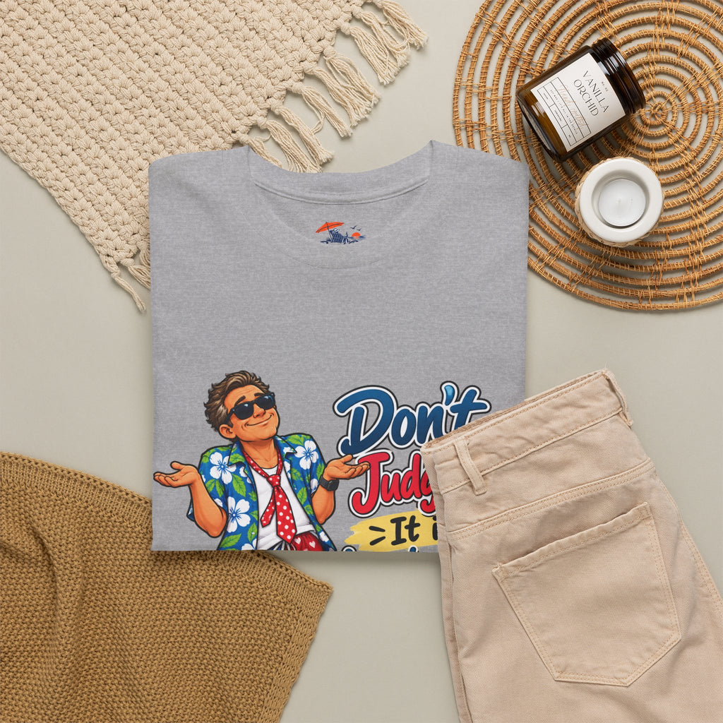 Laundry Day T‑Shirt — "Don't Judge Me, It’s Laundry Day!" Casual Graphic Tee