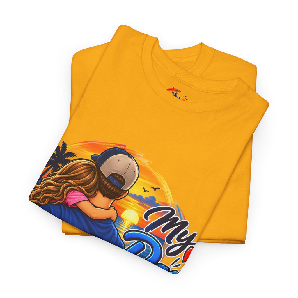 Dad & Daughter Tee — "My Dad Is My Hero" Father's Day T-Shirt