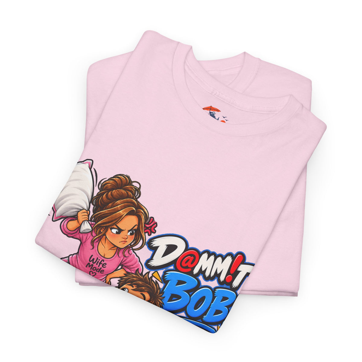 “Damn It Bob!” Couple Gaming Pillow Fight T-Shirt
