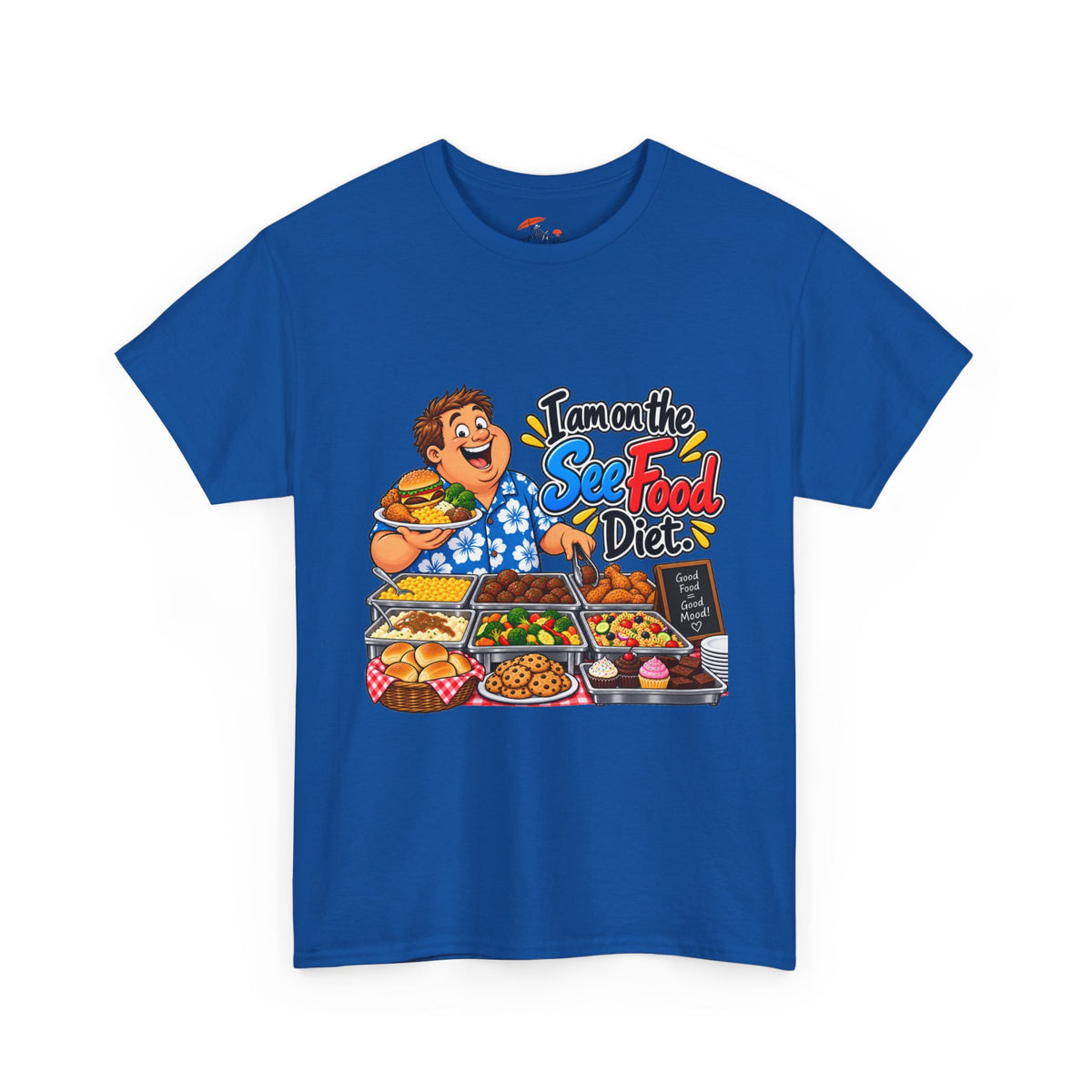 See Food Diet T-Shirt – Funny Seafood Buffet Tee