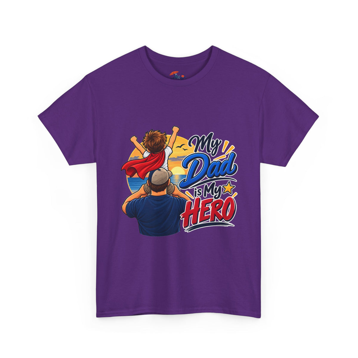 My Dad Is My Hero T-Shirt — Father & Child Superhero Tee for Father’s Day
