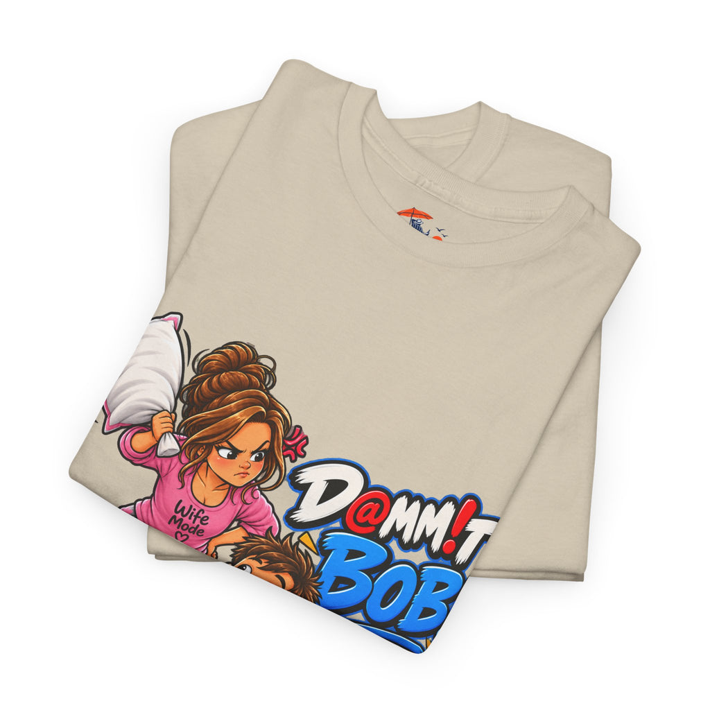 “Damn It Bob!” Couple Gaming Pillow Fight T-Shirt