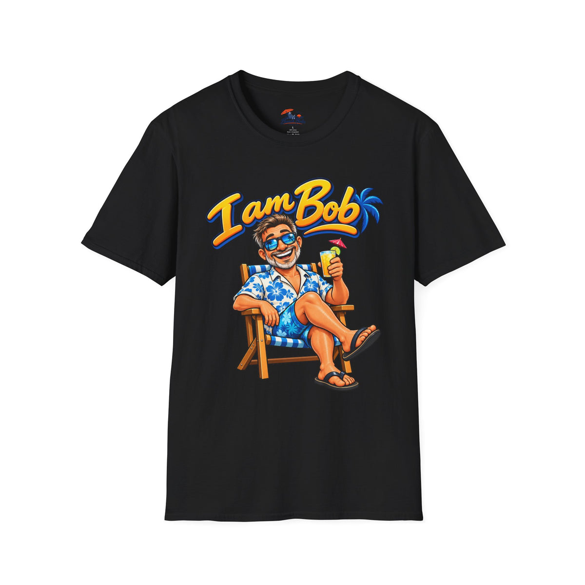 I am Bob Softstyle T-Shirt (No Back)